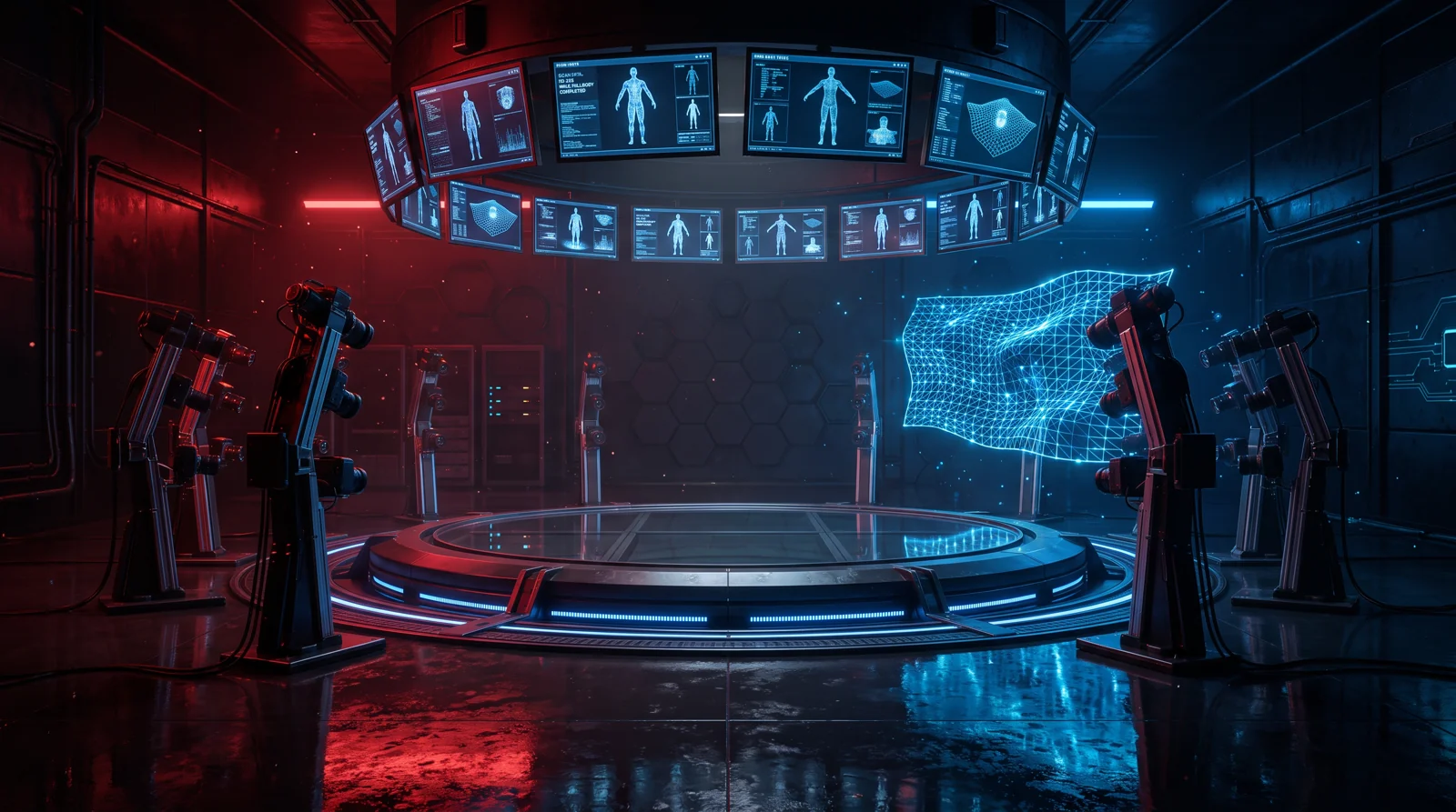 Eddie-supplied full-body capture-studio concept visual