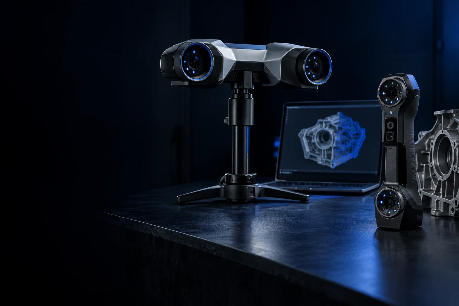 Illustrative scanner equipment; actual rental equipment may vary